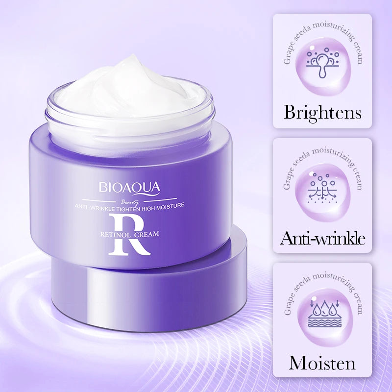 Set BIOAQUA Retinol — Crema Facial y Contorno de Ojos Antiedad