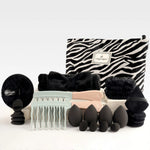 Set de Brochas de Maquillaje Profesional + Neceser de Viaje