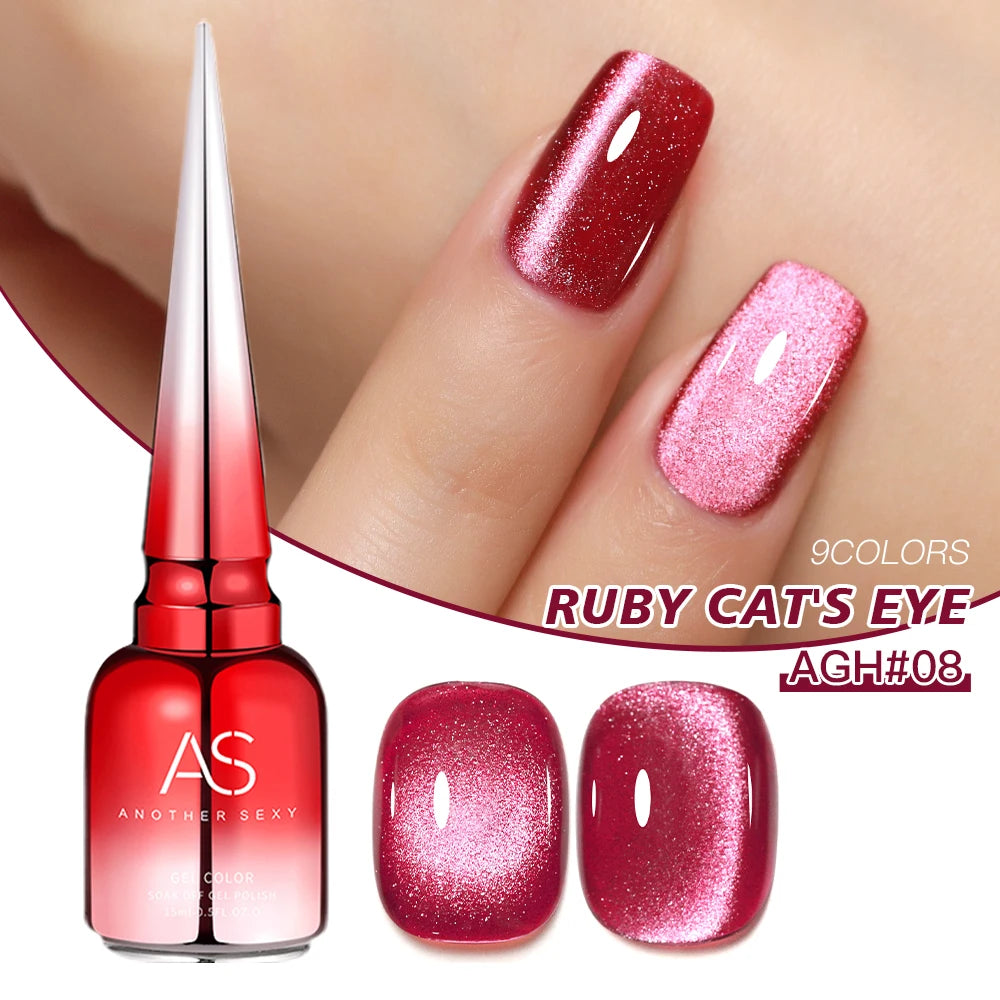 Esmalte Semipermanente Cat's Eye Magnético 15ml