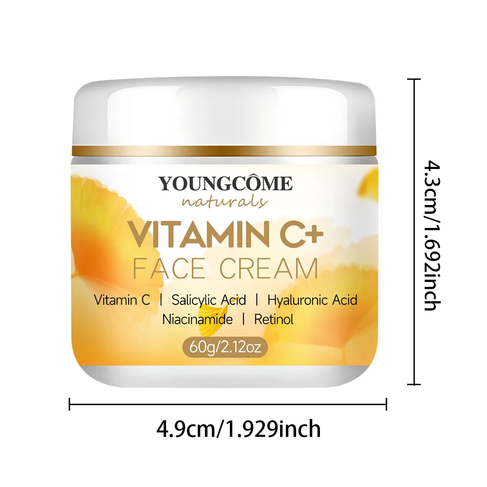 Crema Facial Vitamina C con Retinol — Hidratante y Reafirmante