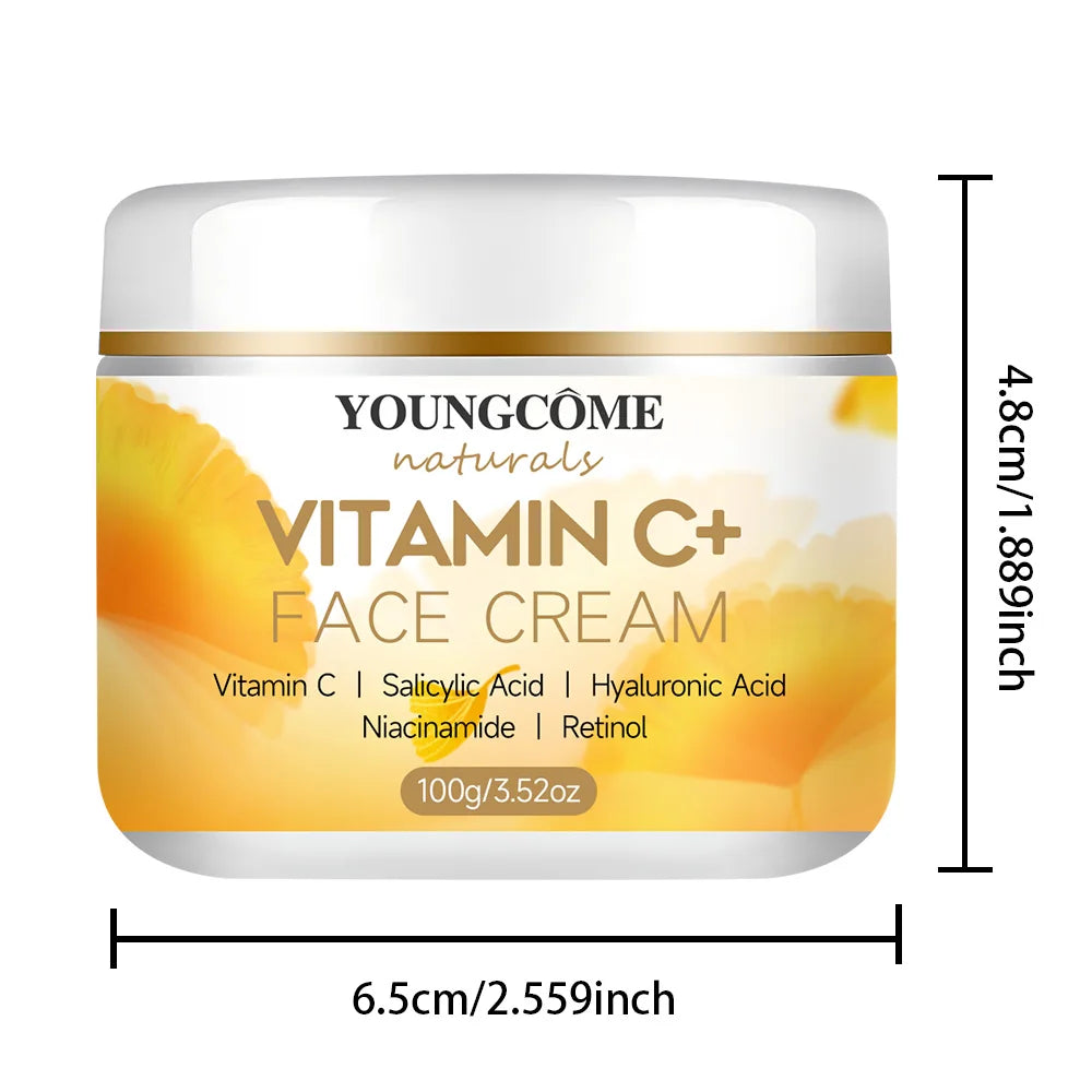 Crema Facial Vitamina C con Retinol — Hidratante y Reafirmante
