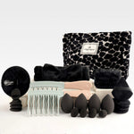 Set de Brochas de Maquillaje Profesional + Neceser de Viaje