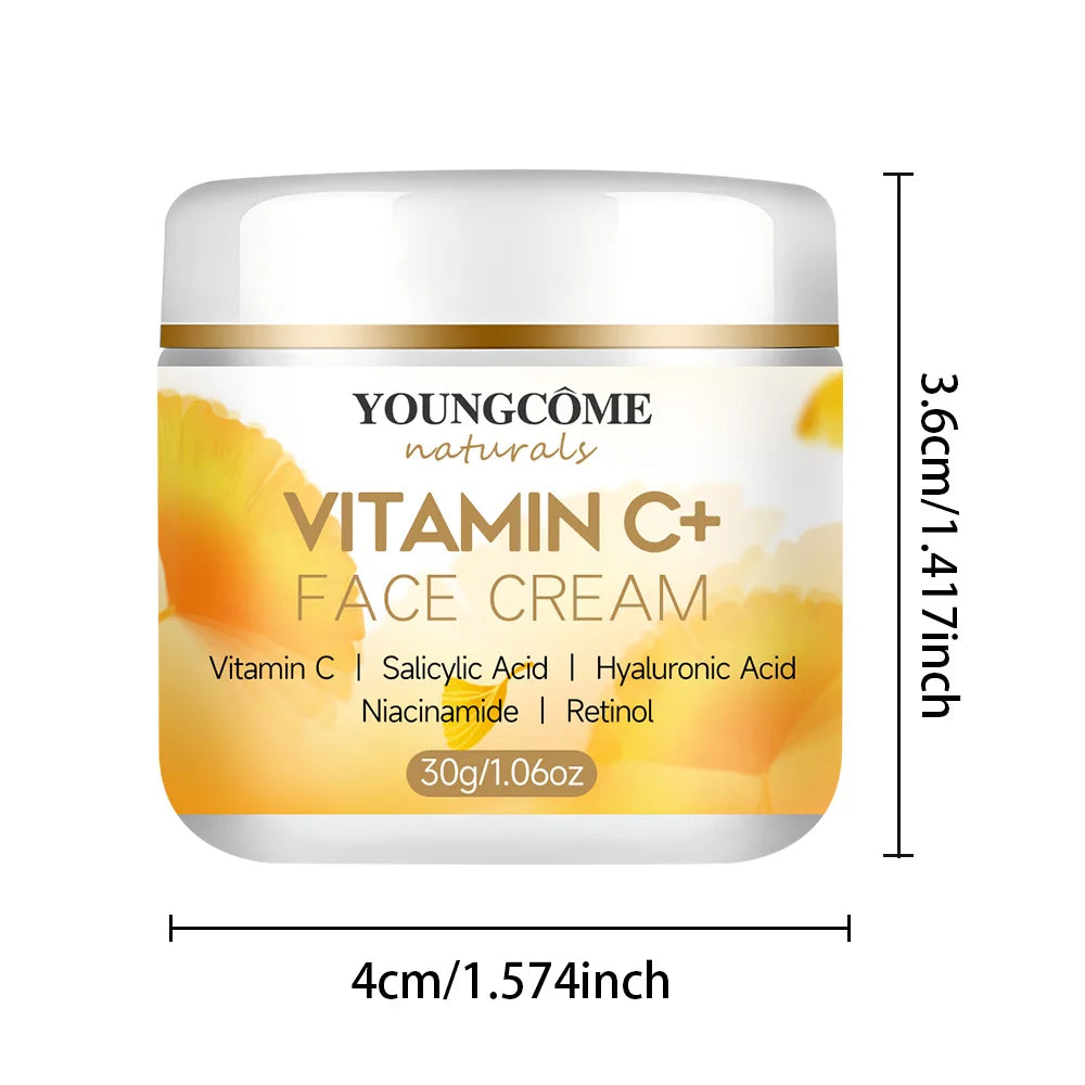 Crema Facial Vitamina C con Retinol — Hidratante y Reafirmante