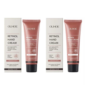 Crema de Manos Reafirmante con Retinol — Hidratación Duradera