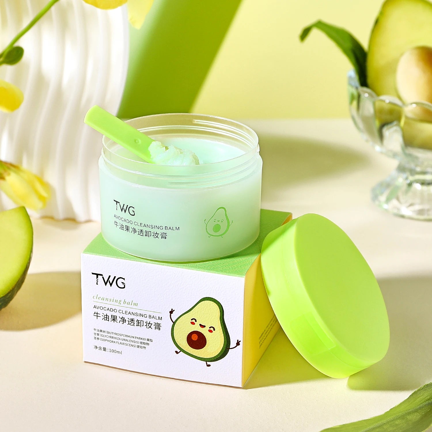 Bálsamo Desmaquillante de Aguacate — Limpieza Profunda