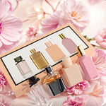 Set de Perfume Floral 4 Piezas 100ml — Fragancia Fresca Larga Duración