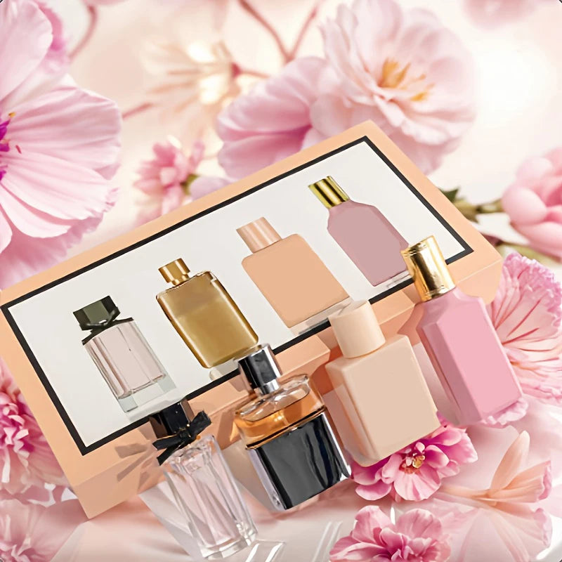 Set de Perfume Floral 4 Piezas 100ml — Fragancia Fresca Larga Duración