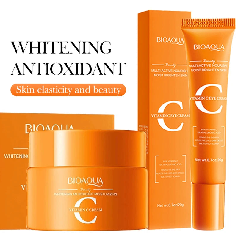 Set BIOAQUA Retinol — Crema Facial y Contorno de Ojos Antiedad