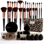 Set de Brochas de Maquillaje Profesional + Neceser de Viaje