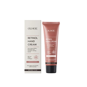 Crema de Manos Reafirmante con Retinol — Hidratación Duradera