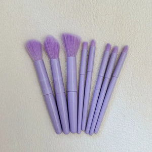 Set de 13 Brochas de Maquillaje Profesional — Mango de Colores
